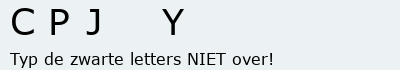 Bevestigingscode