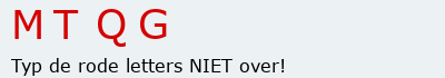 Bevestigingscode