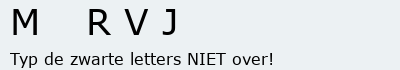 Bevestigingscode