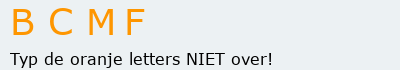 Bevestigingscode