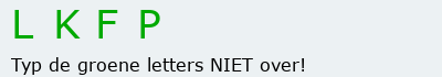 Bevestigingscode