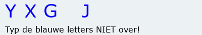Bevestigingscode