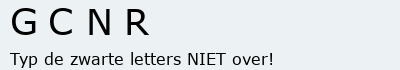 Bevestigingscode