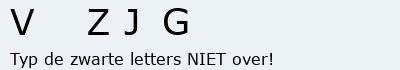 Bevestigingscode