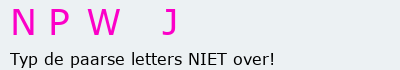 Bevestigingscode