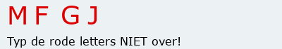 Bevestigingscode