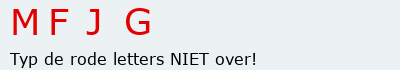 Bevestigingscode