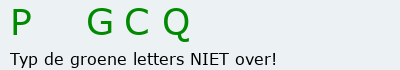 Bevestigingscode