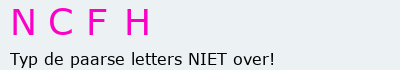 Bevestigingscode