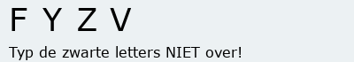 Bevestigingscode
