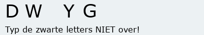Bevestigingscode