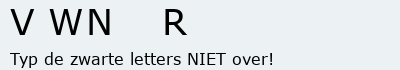 Bevestigingscode