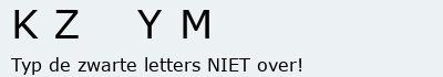Bevestigingscode