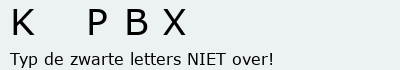 Bevestigingscode