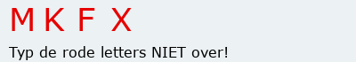 Bevestigingscode