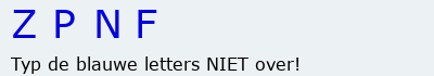 Bevestigingscode