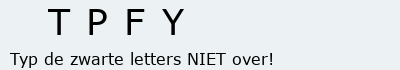 Bevestigingscode