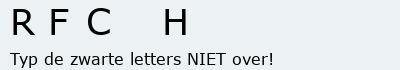 Bevestigingscode