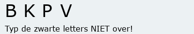 Bevestigingscode