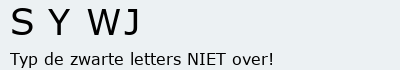 Bevestigingscode
