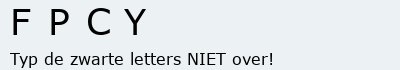 Bevestigingscode