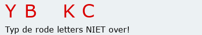 Bevestigingscode