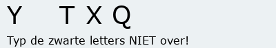 Bevestigingscode