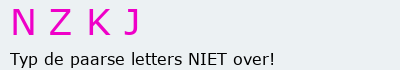 Bevestigingscode
