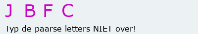 Bevestigingscode