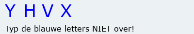 Bevestigingscode