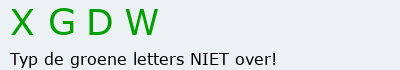 Bevestigingscode