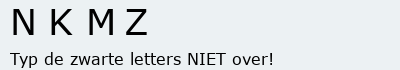 Bevestigingscode