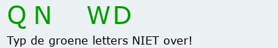 Bevestigingscode