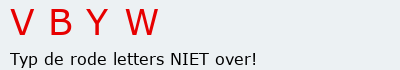 Bevestigingscode