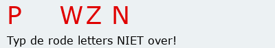 Bevestigingscode