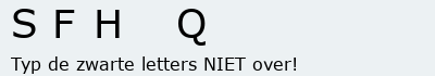 Bevestigingscode