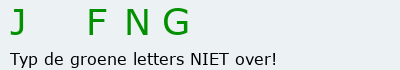 Bevestigingscode