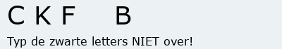 Bevestigingscode