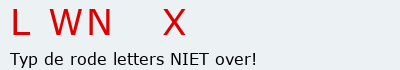 Bevestigingscode