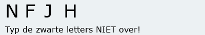 Bevestigingscode