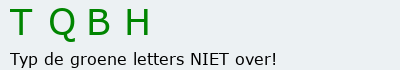 Bevestigingscode