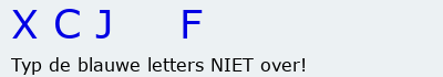 Bevestigingscode