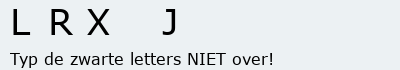Bevestigingscode