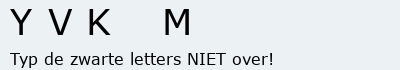 Bevestigingscode