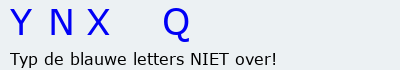 Bevestigingscode