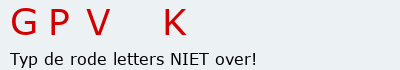 Bevestigingscode