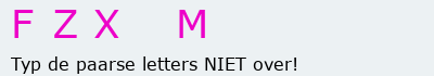 Bevestigingscode