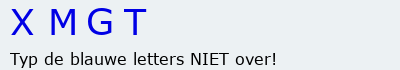 Bevestigingscode