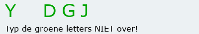 Bevestigingscode