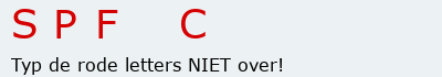 Bevestigingscode